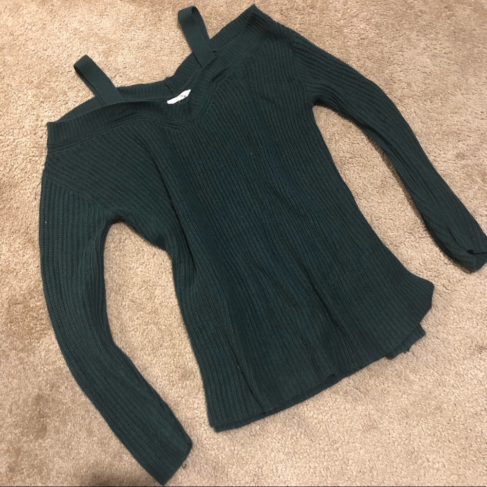 Cold Shoulder Sweater